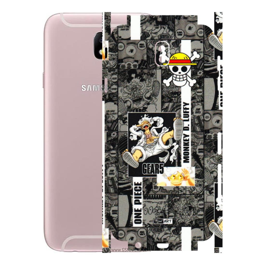 Samsung M/F/Note/Flip and C Phone Skins (All Models) - Cuffy Anime MonkeyCamic - 3D Embossed Finish (L-242) Samsung Galaxy J7 Pro
