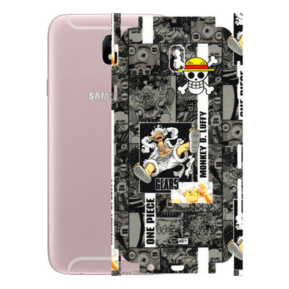 Samsung M/F/Note/Flip and C Phone Skins (All Models) - Cuffy Anime MonkeyCamic - 3D Embossed Finish (L-242) Samsung Galaxy J7 Pro