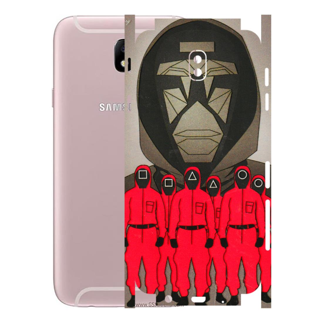 Samsung M/F/Note/Flip and C Phone Skins (All Models) - Squid Game Hero - 3D Embossed Finish (L-245) Samsung Galaxy J7 Pro