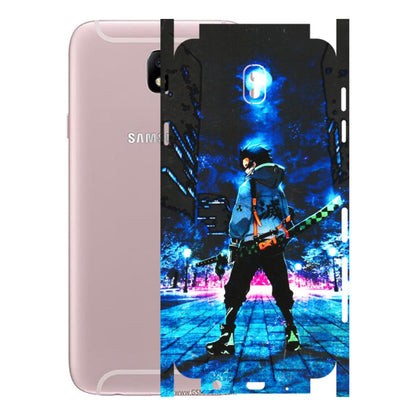 Samsung M/F/Note/Flip and C Phone Skins (All Models) - Demon Slayer Sword - 3D Embossed Finish (L-247) Samsung Galaxy J7 Pro