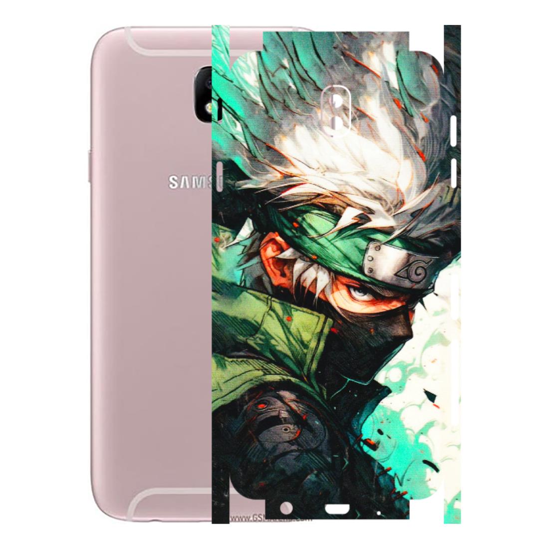Samsung M/F/Note/Flip and C Phone Skins (All Models) - Kakashi Side Profile - 3D Embossed Finish (L-249) Samsung Galaxy J7 Pro