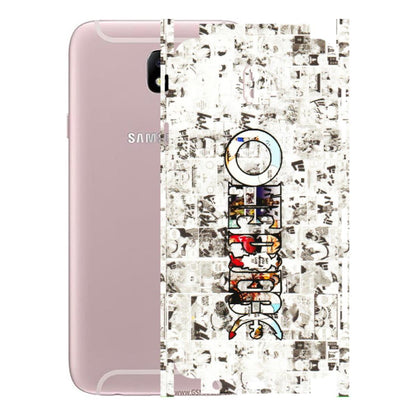Samsung M/F/Note/Flip and C Phone Skins (All Models) - One Piece Manga - 3D Embossed Finish (L-26) Samsung Galaxy J7 Pro