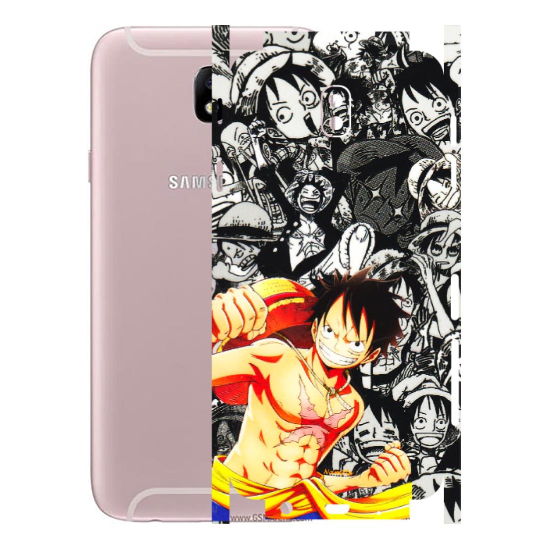 Samsung M/F/Note/Flip and C Phone Skins (All Models) - Anime Comics Games Doodles - 3D Embossed Finish (L-27) Samsung Galaxy J7 Pro