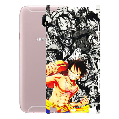 Samsung M/F/Note/Flip and C Phone Skins (All Models) - Anime Comics Games Doodles - 3D Embossed Finish (L-27) Samsung Galaxy J7 Pro
