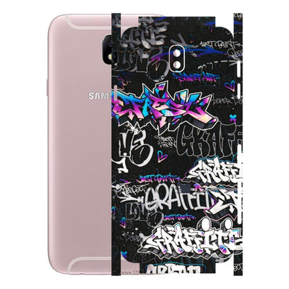 Samsung M/F/Note/Flip and C Phone Skins (All Models) - Graffiti Killer - 3D Embossed Finish (L-274) Samsung Galaxy J7 Pro