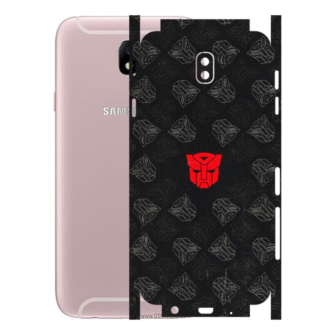 Samsung M/F/Note/Flip and C Phone Skins (All Models) - Transformers Devastation - 3D Embossed Finish (L-301) Samsung Galaxy J7 Pro