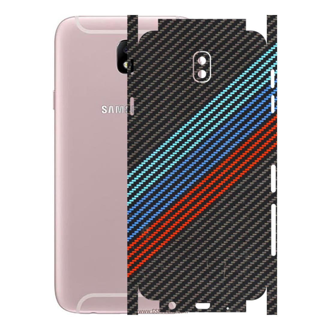Samsung M/F/Note/Flip and C Phone Skins (All Models) - Carbon BM - 3D Embossed Finish (L-302) Samsung Galaxy J7 Pro