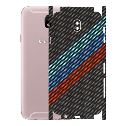 Samsung M/F/Note/Flip and C Phone Skins (All Models) - Carbon BM - 3D Embossed Finish (L-302) Samsung Galaxy J7 Pro