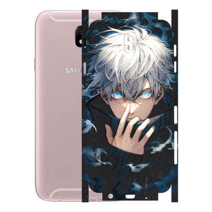 Samsung M/F/Note/Flip and C Phone Skins (All Models) - New Jujutsu Kaisen Anime - 3D Embossed Finish (L-313) Samsung Galaxy J7 Pro