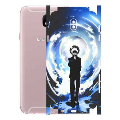 Samsung M/F/Note/Flip and C Phone Skins (All Models) - Jujustu Kaisen Anime Manga - 3D Embossed Finish (L-317) Samsung Galaxy J7 Pro