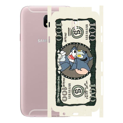 Samsung M/F/Note/Flip and C Phone Skins (All Models) - Tom Hundred Dollar - 3D Embossed Finish (L-324) Samsung Galaxy J7 Pro