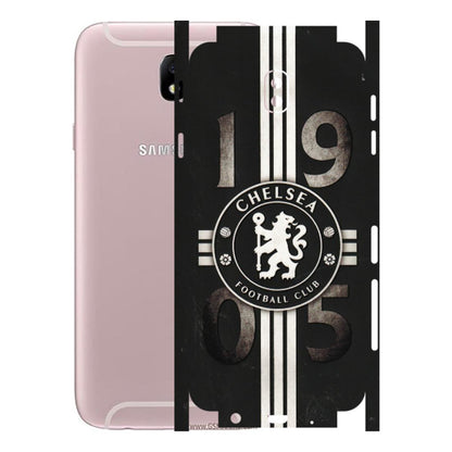 Samsung M/F/Note/Flip and C Phone Skins (All Models) - Chelsea Fan Club - 3D Embossed Finish (L-36) Samsung Galaxy J7 Pro