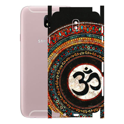 Samsung M/F/Note/Flip and C Phone Skins (All Models) - Aum Chant Abstract - 3D Embossed Finish (L-42) Samsung Galaxy J7 Pro