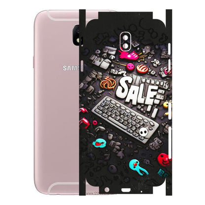 Samsung M/F/Note/Flip and C Phone Skins (All Models) - Gadgets Sale - 3D Embossed Finish (L-50) Samsung Galaxy J7 Pro