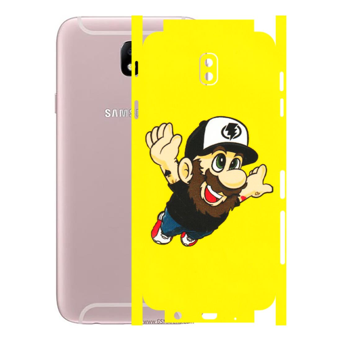 Samsung M/F/Note/Flip and C Phone Skins (All Models) - Flying Beardo - 3D Embossed Finish (L-60) Samsung Galaxy J7 Pro