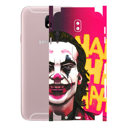 Samsung M/F/Note/Flip and C Phone Skins (All Models) - Joker Evil Laugh - 3D Embossed Finish (L-97) Samsung Galaxy J7 Pro