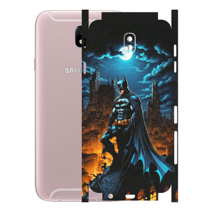Samsung M/F/Note/Flip and C Phone Skins (All Models) - Batman Arkham City - Matte Finish (M-01) Samsung Galaxy J7 Pro