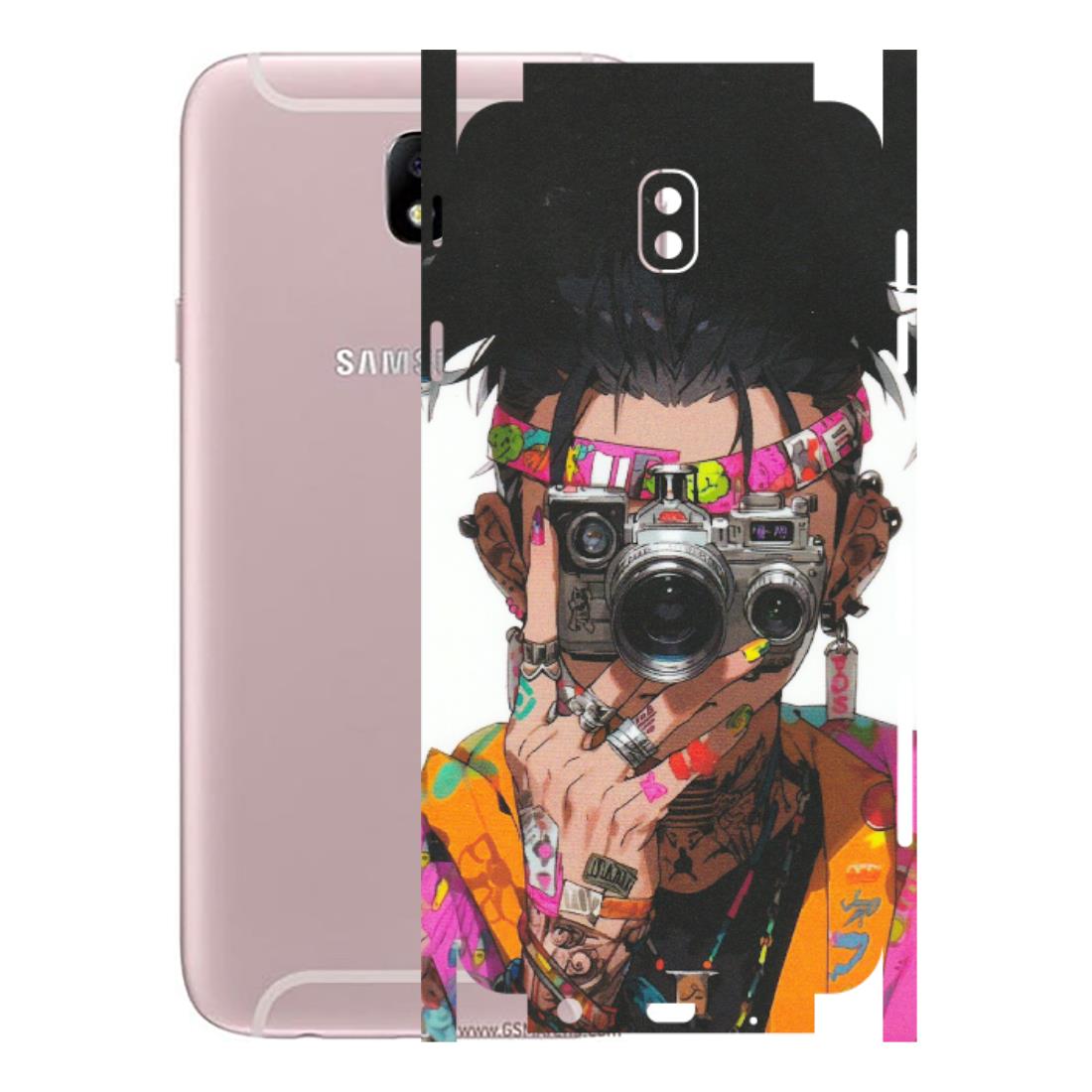 Samsung M/F/Note/Flip and C Phone Skins (All Models) - Camera Lover Girl - Matte Finish (M-09) Samsung Galaxy J7 Pro