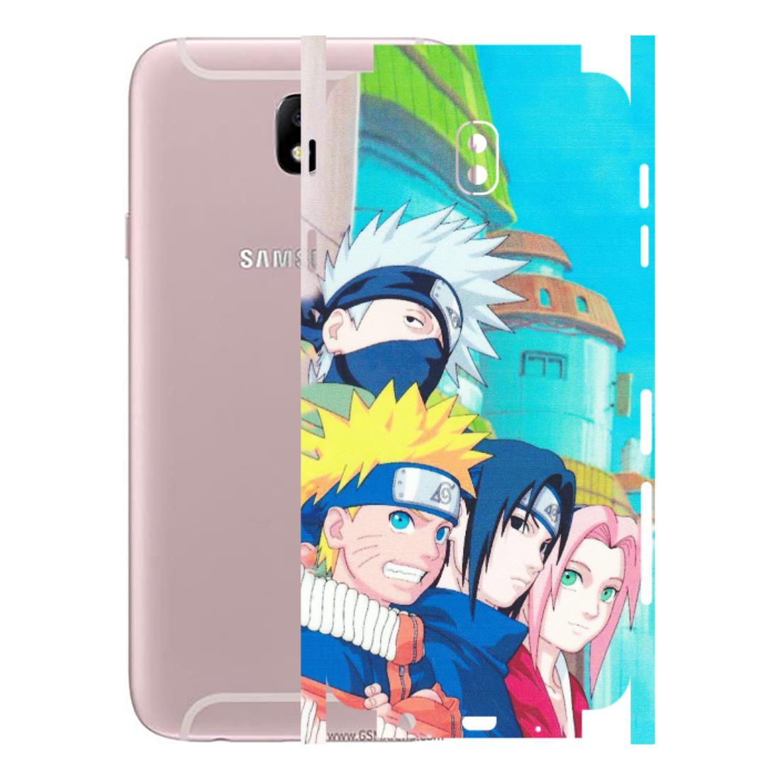 Samsung M/F/Note/Flip and C Phone Skins (All Models) - Team Minato And Kakashi - Matte Finish (M-101) Samsung Galaxy J7 Pro