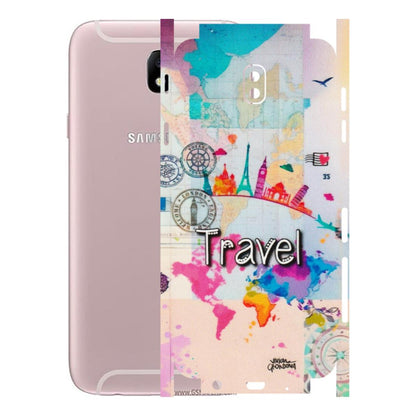 Samsung M/F/Note/Flip and C Phone Skins (All Models) - Travel The Wonders - Matte Finish (M-108) Samsung Galaxy J7 Pro