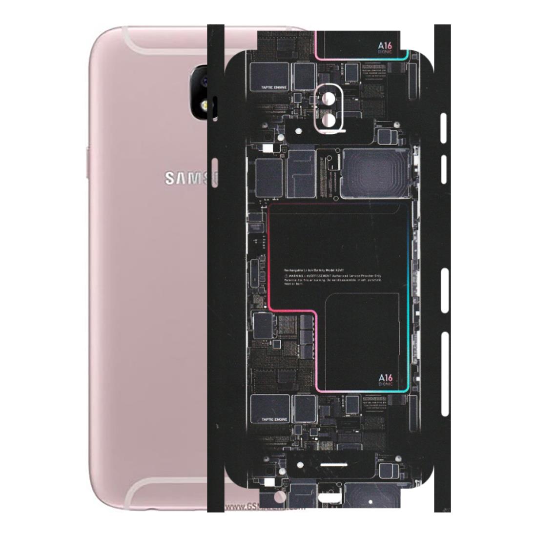 Samsung M/F/Note/Flip and C Phone Skins (All Models) - Motherboard Circuit Layout - Matte Finish (M-117) Samsung Galaxy J7 Pro
