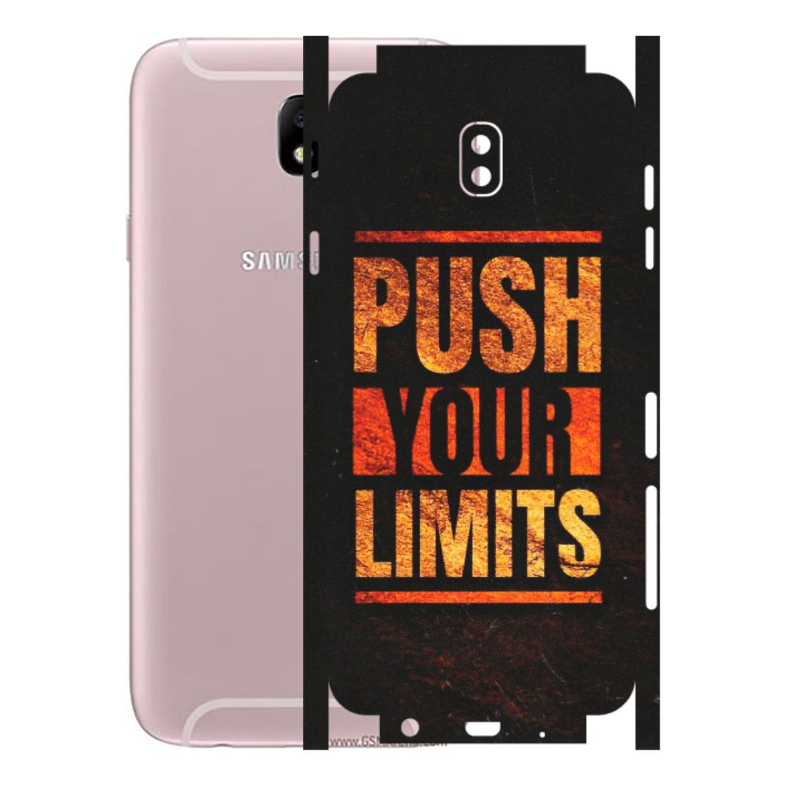 Samsung M/F/Note/Flip and C Phone Skins (All Models) - Push Your Limits - Matte Finish (M-118) Samsung Galaxy J7 Pro