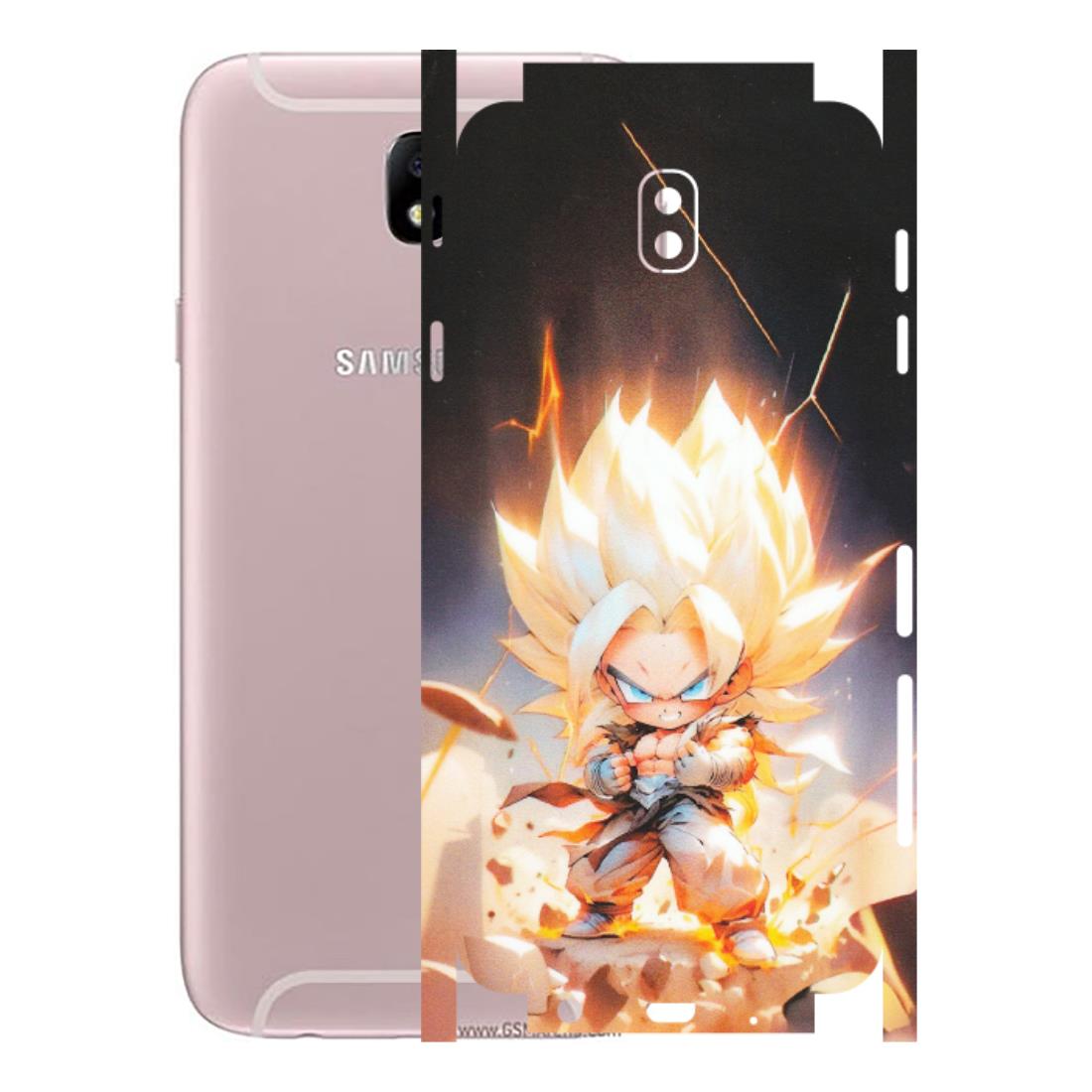 Samsung M/F/Note/Flip and C Phone Skins (All Models) - Goku Dragon Cute Anime - Matte Finish (M-131) Samsung Galaxy J7 Pro