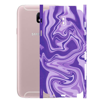 Samsung M/F/Note/Flip and C Phone Skins (All Models) - Hazy Purple Nights - Matte Finish (M-14) Samsung Galaxy J7 Pro