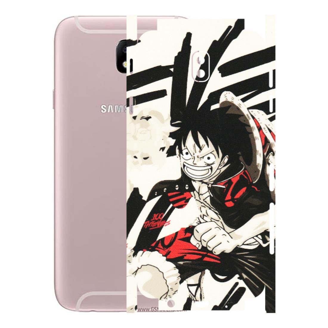 Samsung M/F/Note/Flip and C Phone Skins (All Models) - Monkey D.Luffy Manga Anime - Matte Finish (M-145) Samsung Galaxy J7 Pro