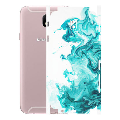 Samsung M/F/Note/Flip and C Phone Skins (All Models) - Sky Blue Abstract Colour - Matte Finish (M-146) Samsung Galaxy J7 Pro