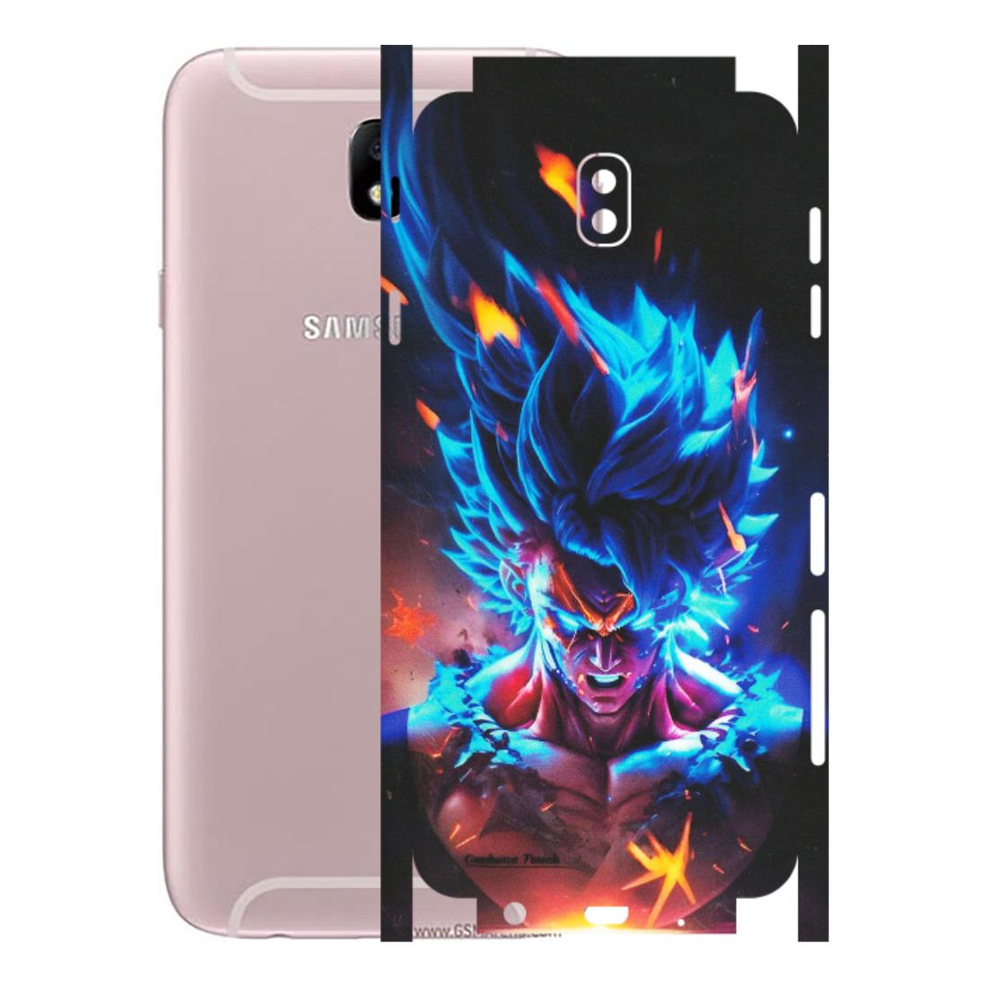 Samsung M/F/Note/Flip and C Phone Skins (All Models) - Angry Goku Dragon Ball Anime - Matte Finish (M-150) Samsung Galaxy J7 Pro