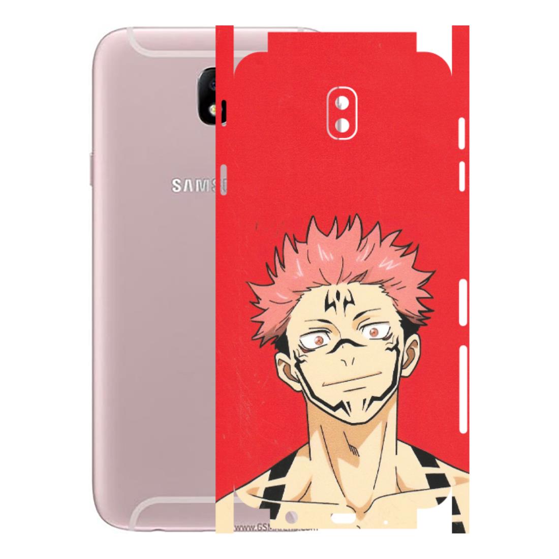 Samsung M/F/Note/Flip and C Phone Skins (All Models) - Ryomen Sukuna Fun Anime - Matte Finish (M-153) Samsung Galaxy J7 Pro