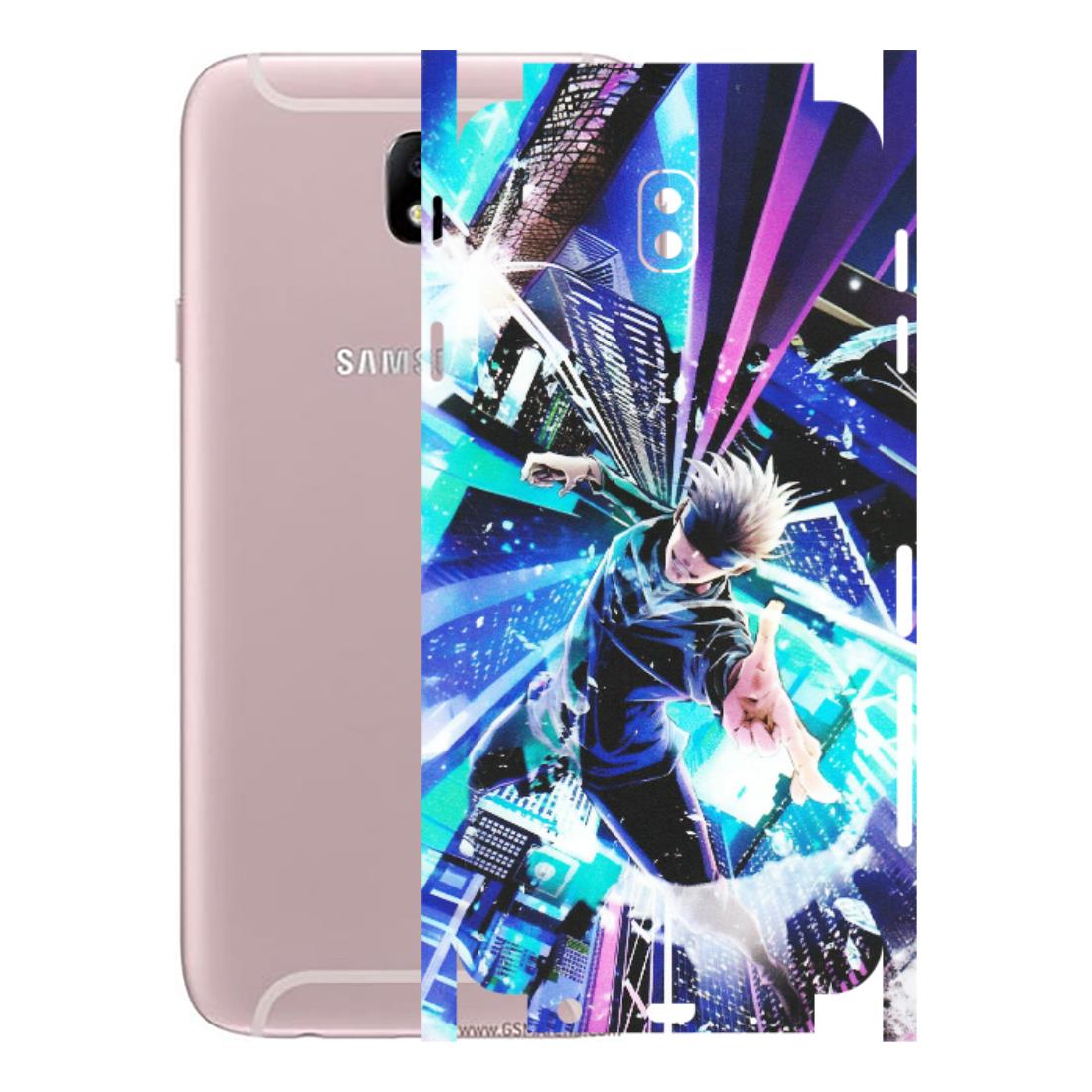 Samsung M/F/Note/Flip and C Phone Skins (All Models) - Manga Action Jujustu Kaisen Anime - Matte Finish (M-155) Samsung Galaxy J7 Pro