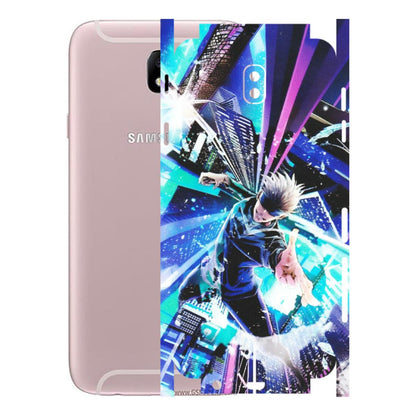 Samsung M/F/Note/Flip and C Phone Skins (All Models) - Manga Action Jujustu Kaisen Anime - Matte Finish (M-155) Samsung Galaxy J7 Pro
