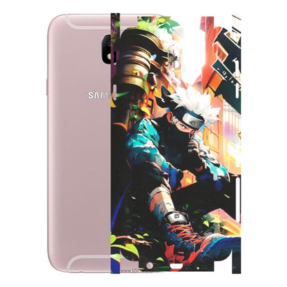 Samsung M/F/Note/Flip and C Phone Skins (All Models) - Ash & Pikachu - Matte Finish (M-26) Samsung Galaxy J7 Pro