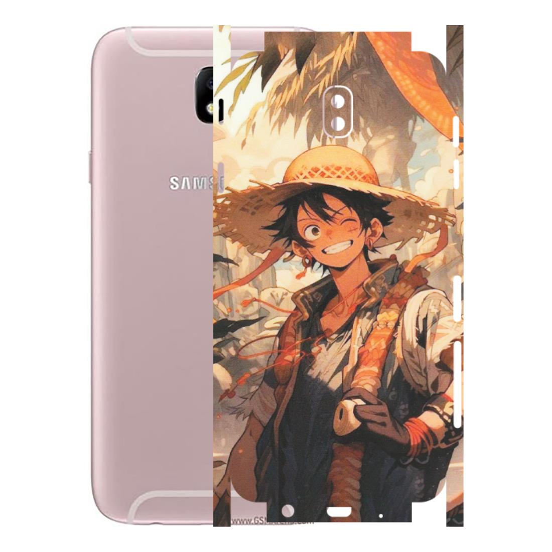 Samsung M/F/Note/Flip and C Phone Skins (All Models) - Anime Character Smile - Matte Finish (M-33) Samsung Galaxy J7 Pro