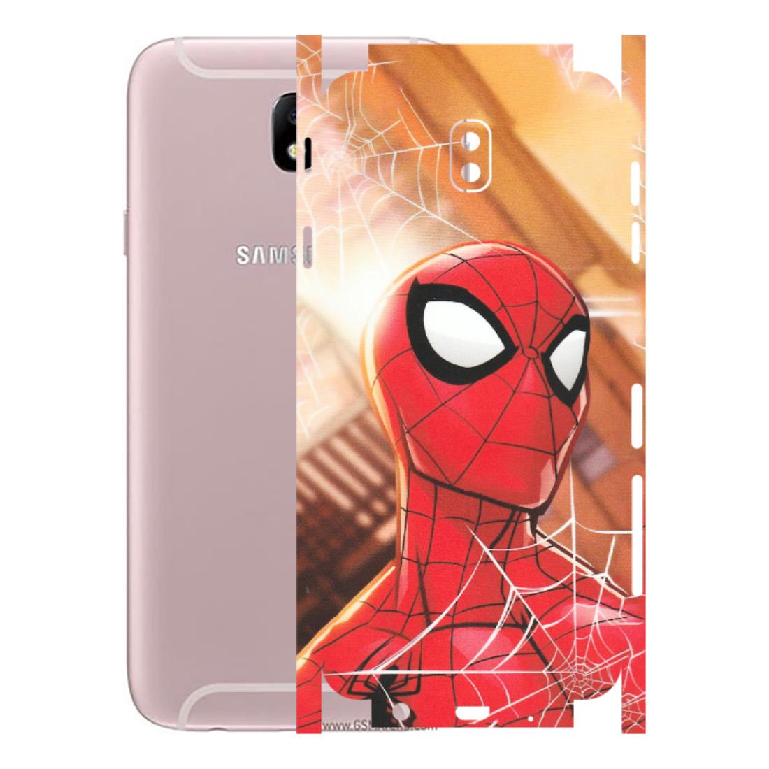 Samsung M/F/Note/Flip and C Phone Skins (All Models) - Spiderman Face New - Matte Finish (M-41) Samsung Galaxy J7 Pro