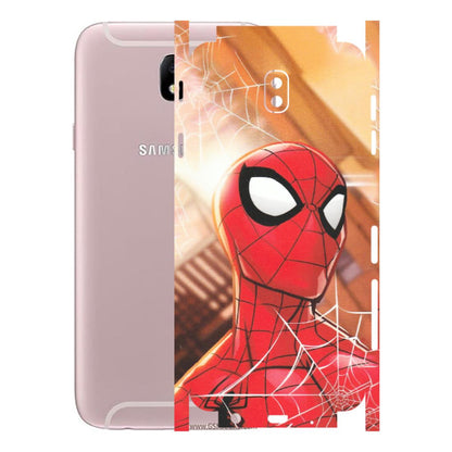 Samsung M/F/Note/Flip and C Phone Skins (All Models) - Spiderman Face New - Matte Finish (M-41) Samsung Galaxy J7 Pro