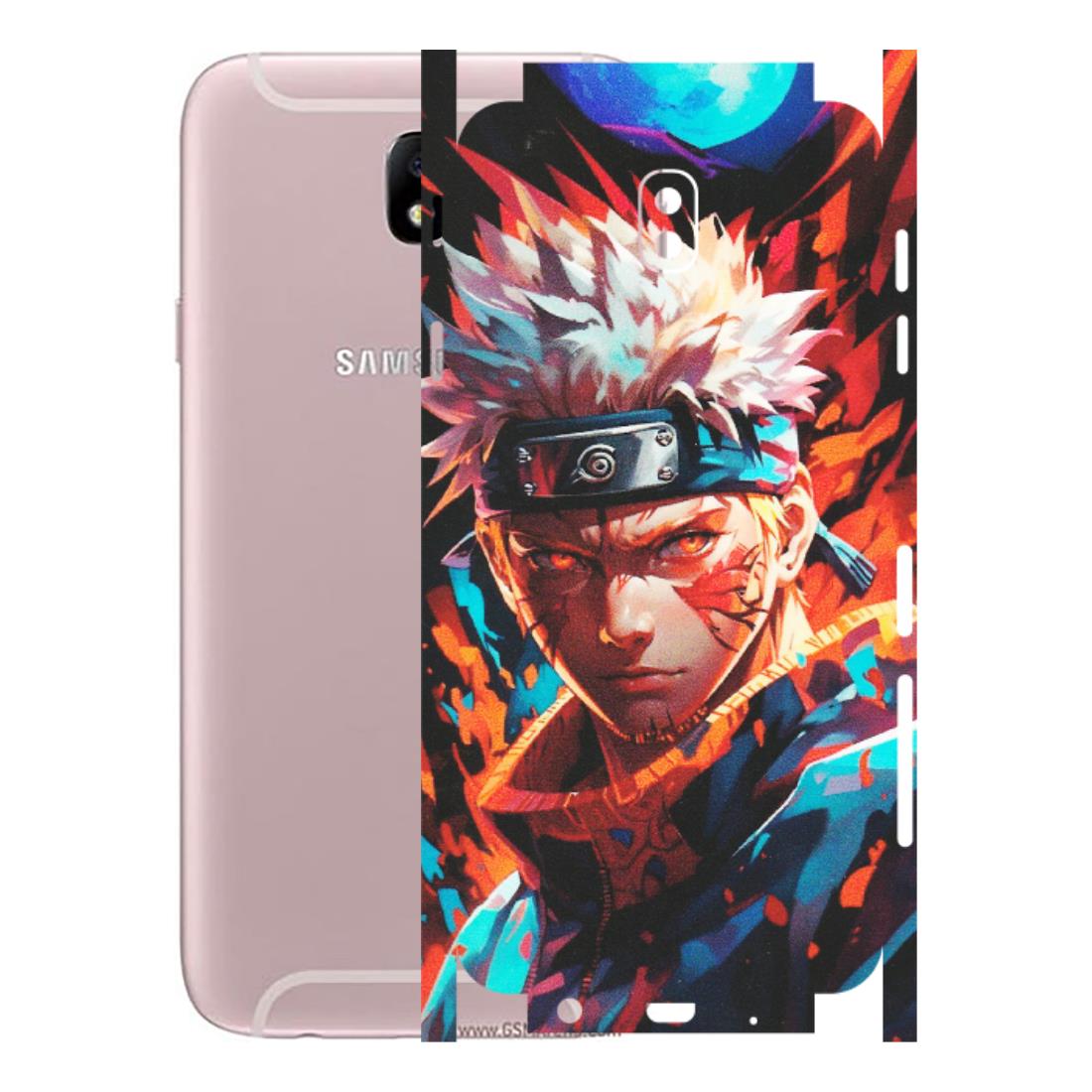 Samsung M/F/Note/Flip and C Phone Skins (All Models) - Anime Ferocious Character - Matte Finish (M-44) Samsung Galaxy J7 Pro
