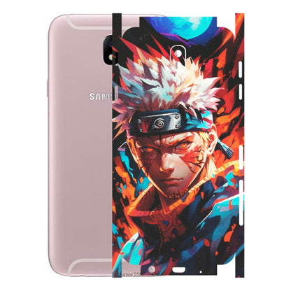 Samsung M/F/Note/Flip and C Phone Skins (All Models) - Anime Ferocious Character - Matte Finish (M-44) Samsung Galaxy J7 Pro