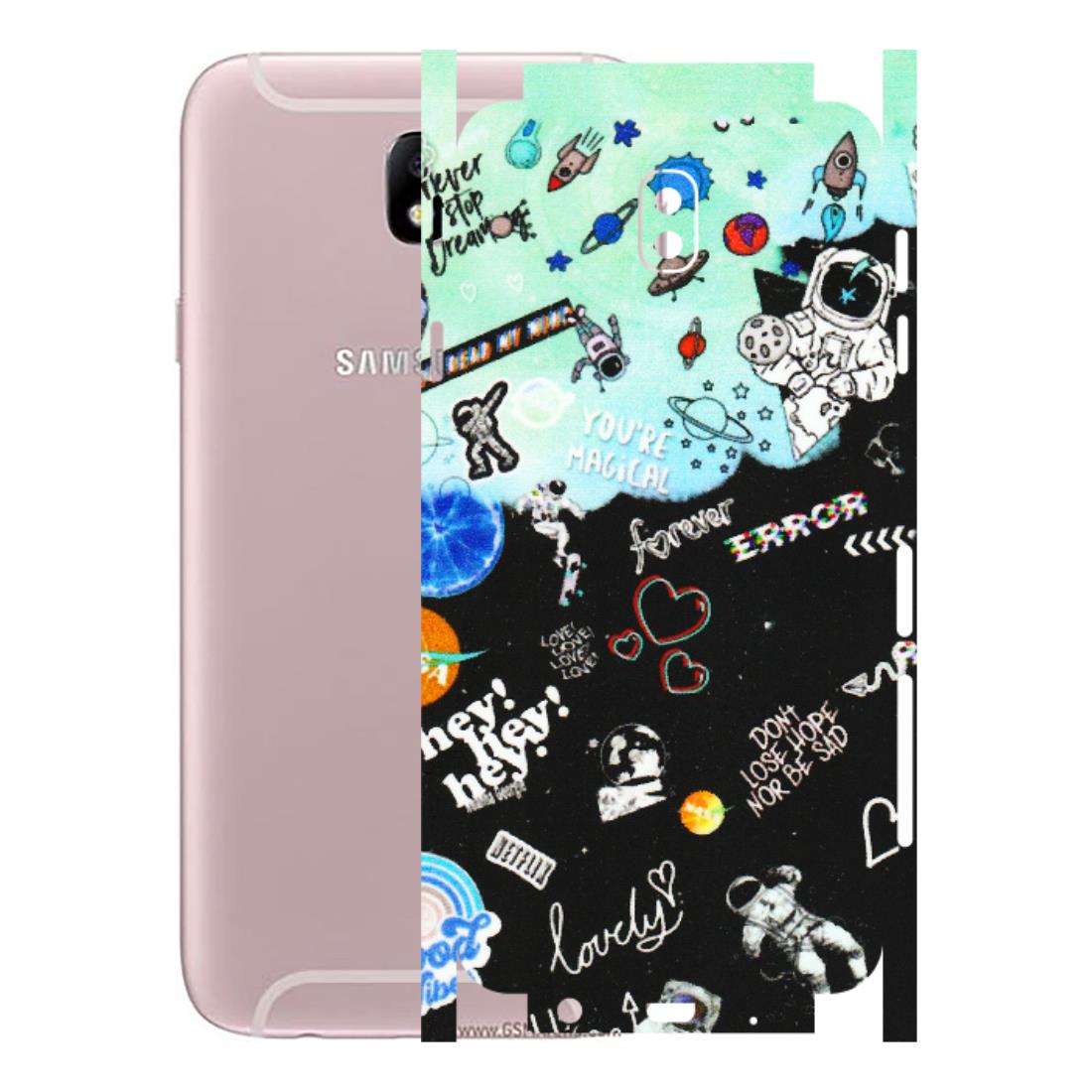Samsung M/F/Note/Flip and C Phone Skins (All Models) - Living In A Space Dream - Matte Finish (M-46) Samsung Galaxy J7 Pro