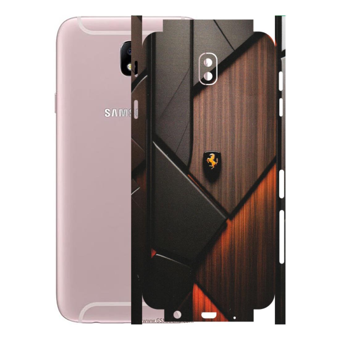 Samsung M/F/Note/Flip and C Phone Skins (All Models) - Lambo Beauty Wood Pattern Sober - Matte Finish (M-51) Samsung Galaxy J7 Pro