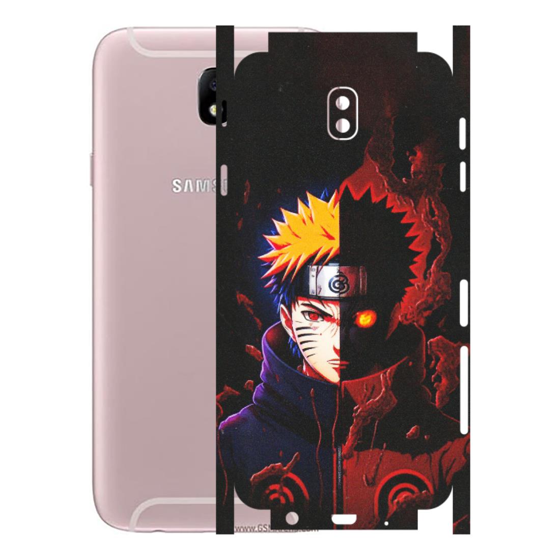 Samsung M/F/Note/Flip and C Phone Skins (All Models) - Naruto X Evil - Matte Finish (M-70) Samsung Galaxy J7 Pro