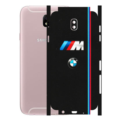 Samsung M/F/Note/Flip and C Phone Skins (All Models) - Styling With Black BMW - Matte Finish (M-74) Samsung Galaxy J7 Pro