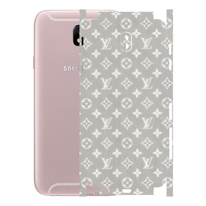 Samsung M/F/Note/Flip and C Phone Skins (All Models) - Luxury Brands Logo - Transparent Finish (T-07) Samsung Galaxy J7 Pro