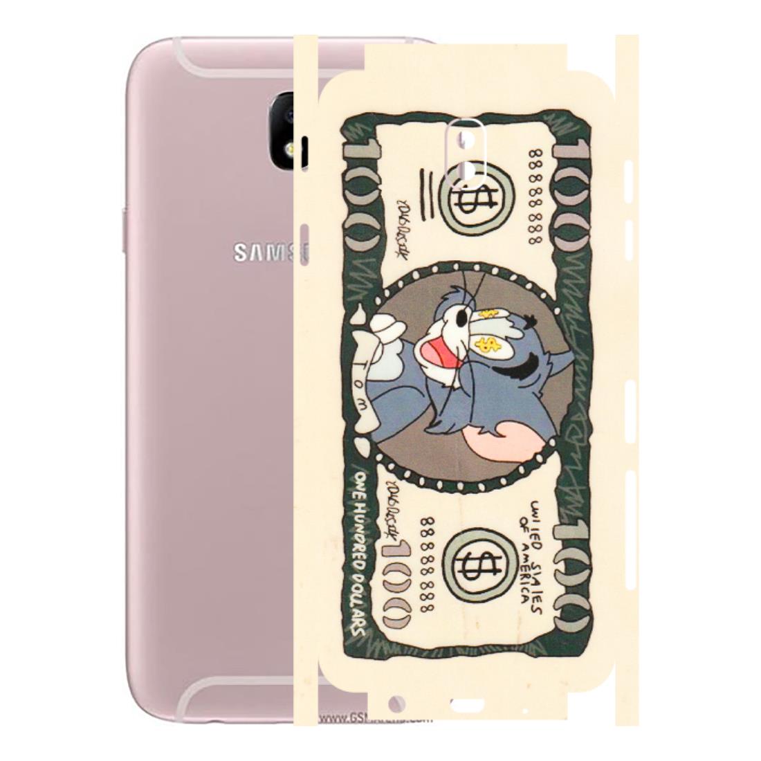 Samsung M/F/Note/Flip and C Phone Skins (All Models) - One Hundred Dollar Tom - Transparent Finish (T-16) Samsung Galaxy J7 Pro