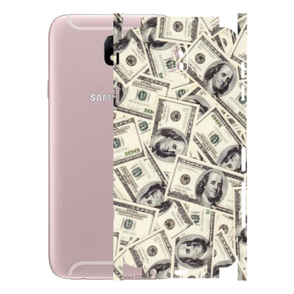 Samsung M/F/Note/Flip and C Phone Skins (All Models) - Dollar Lover - Transparent Finish (T-17) Samsung Galaxy J7 Pro