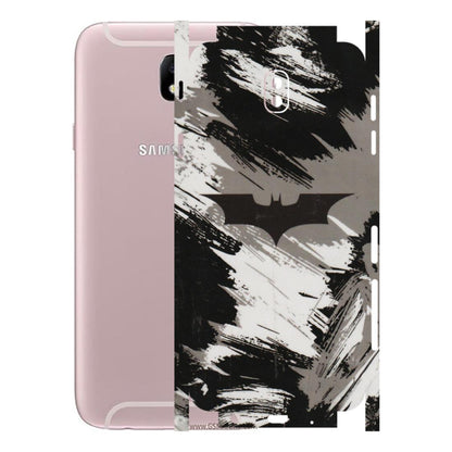 Samsung M/F/Note/Flip and C Phone Skins (All Models) - Batman Fleece DC - Transparent Finish (T-19) Samsung Galaxy J7 Pro