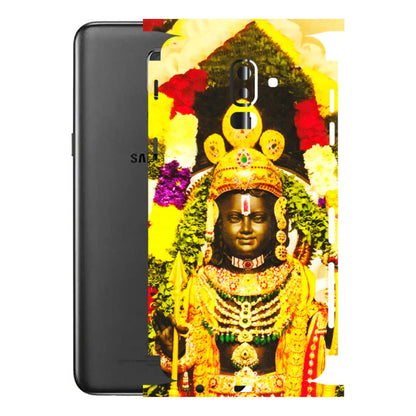 Samsung M/F/Note/Flip and C Phone Skins (All Models) - Ram Lalla Ayodhya - 3D Embossed Finish (L-103) Samsung Galaxy J8 2018