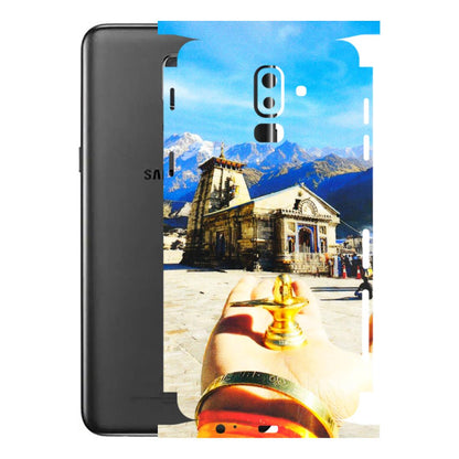 Samsung M/F/Note/Flip and C Phone Skins (All Models) - Beauty of Kedarnath - 3D Embossed Finish (L-108) Samsung Galaxy J8 2018